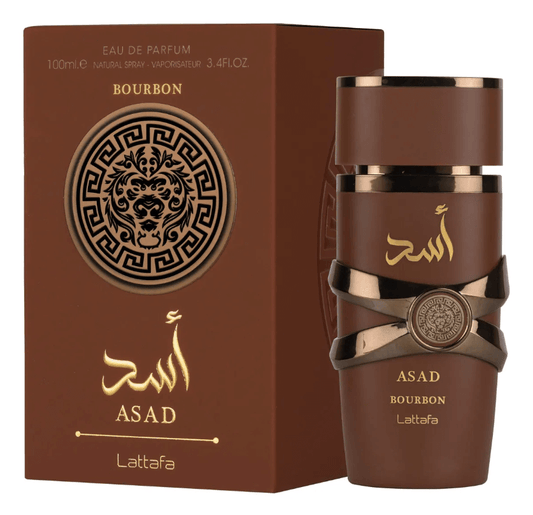 Perfume Árabe Masculino Asad Bourbon 100ml - Luxo - Original Brasil