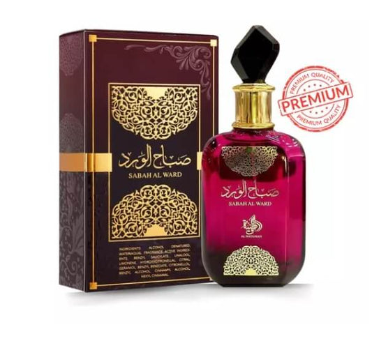 Perfume Sedutor Árabe Sabah Original Feminino - Excelência em 100mls Al Wataniah