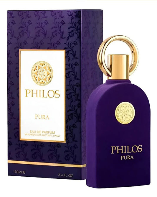 Perfume Sedutor Árabe Philos Pura Original Maison Alhambra - Excelência em 100mls Maison Alhambra